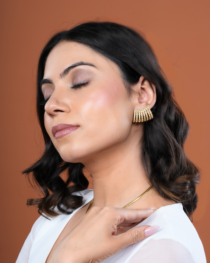 Ava Gold Glow Earrings
