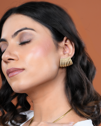 Ava Gold Glow Earrings