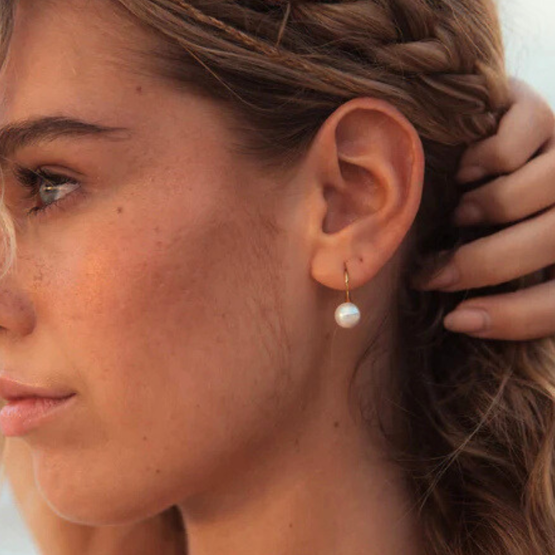 Oyster Muse Pearl Earrings