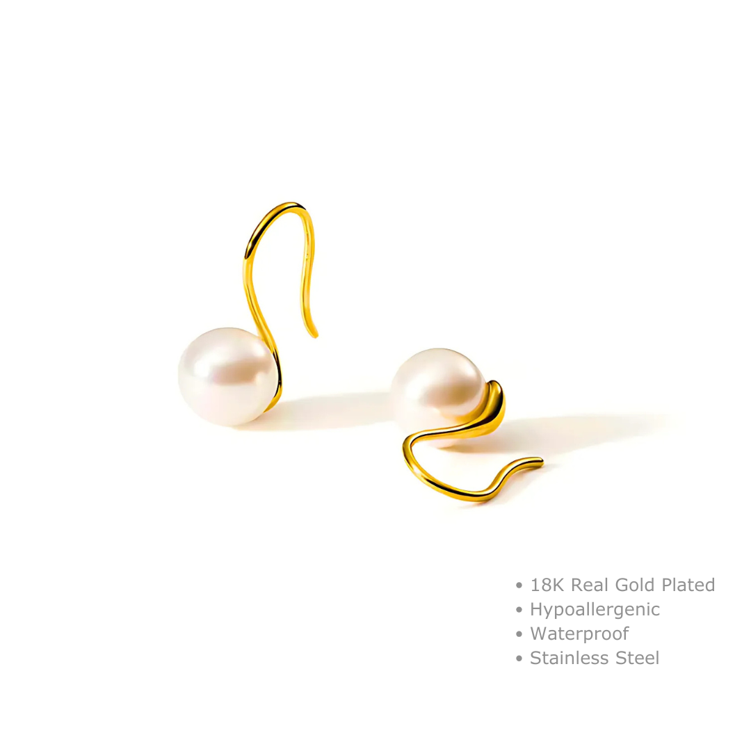 Oyster Muse Pearl Earrings