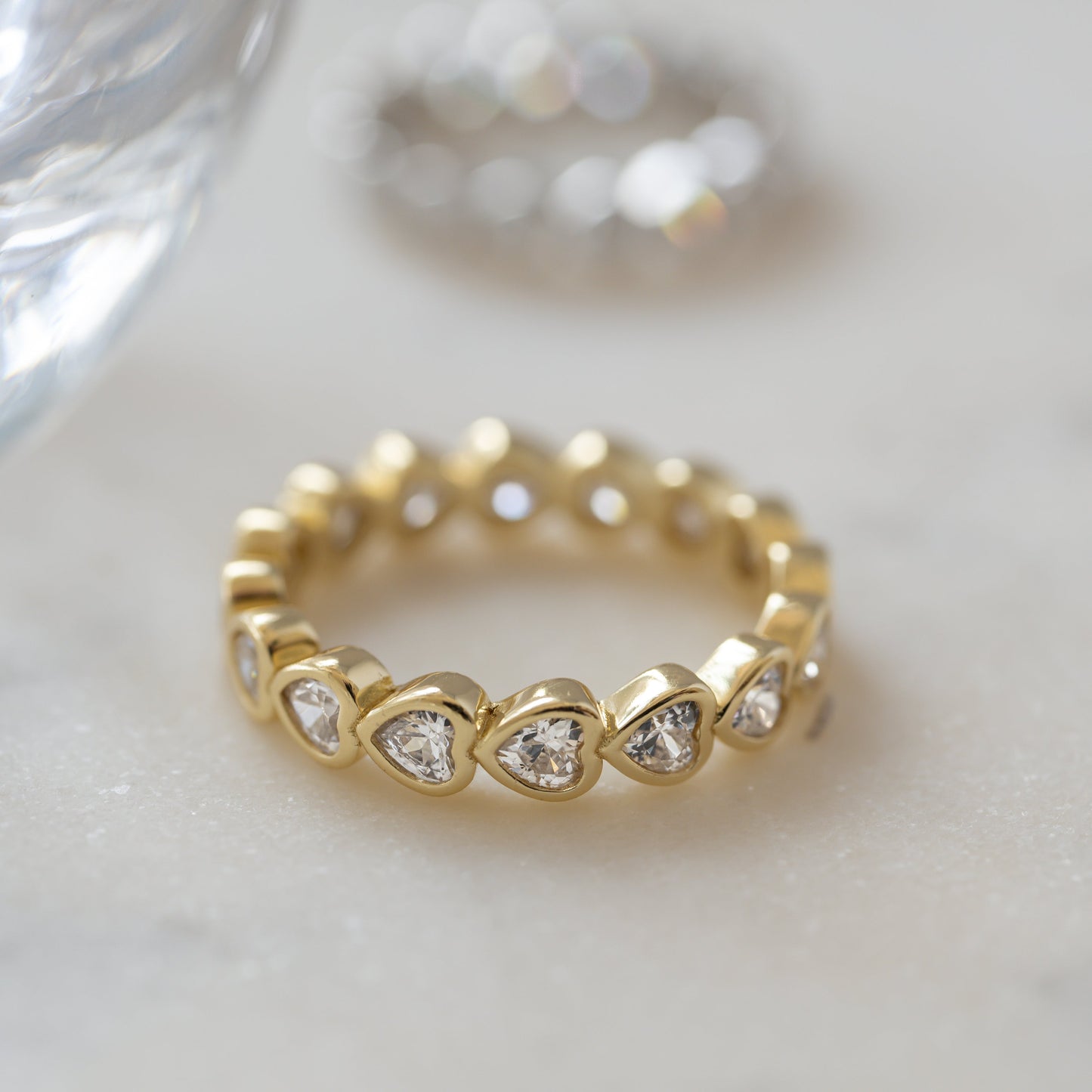 Heart Eternity Band Ring