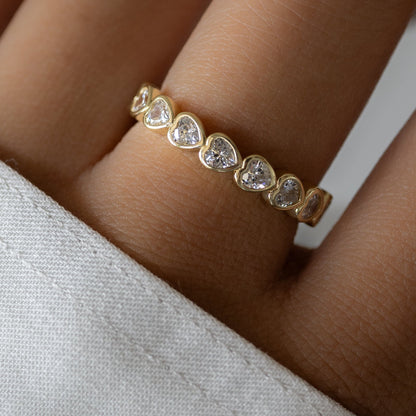 Heart Eternity Band Ring