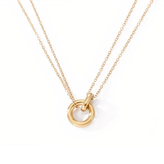 Interlocking Infinity Necklace