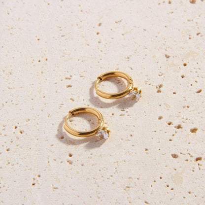 Minimalist Stud Hoops