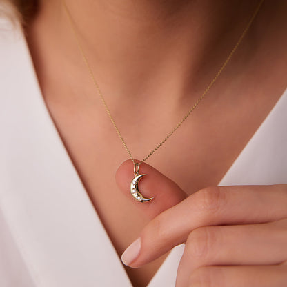 Moon Star Necklace