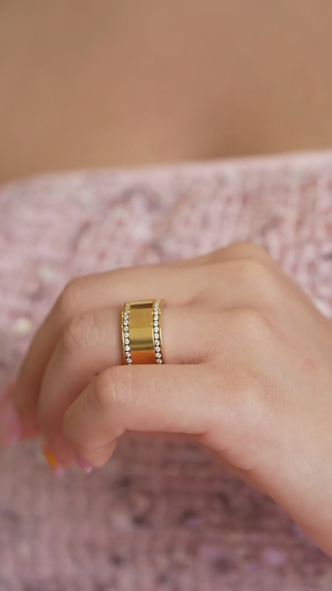 Eterna Band Ring - 18K Gold Plated - Xiara