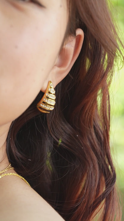 Noor Gold Drop Earrings