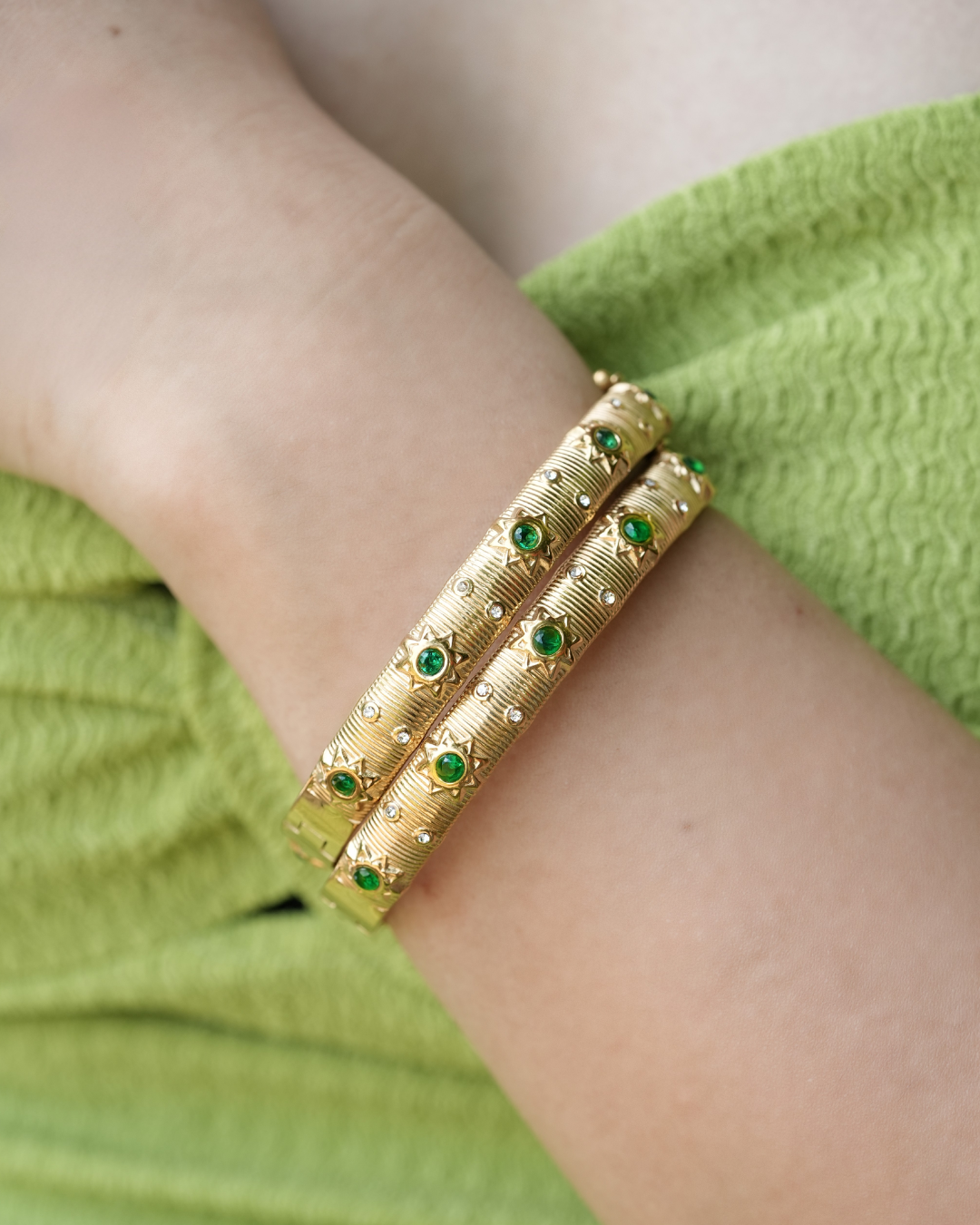 Aleesa Emerald Bracelet