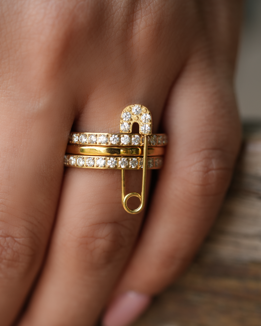 Safety Pin Ring