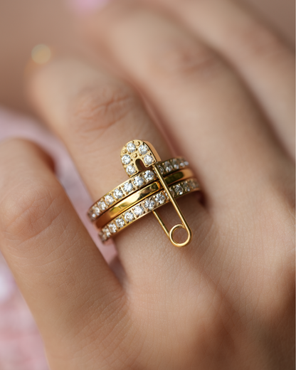 Safety Pin Ring