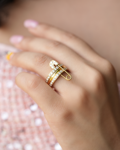 Safety Pin Ring