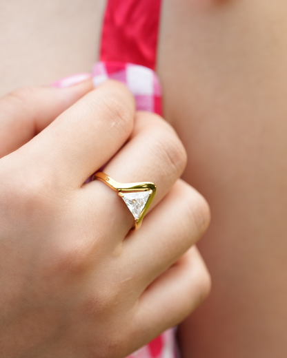 Tria Diamond Ring