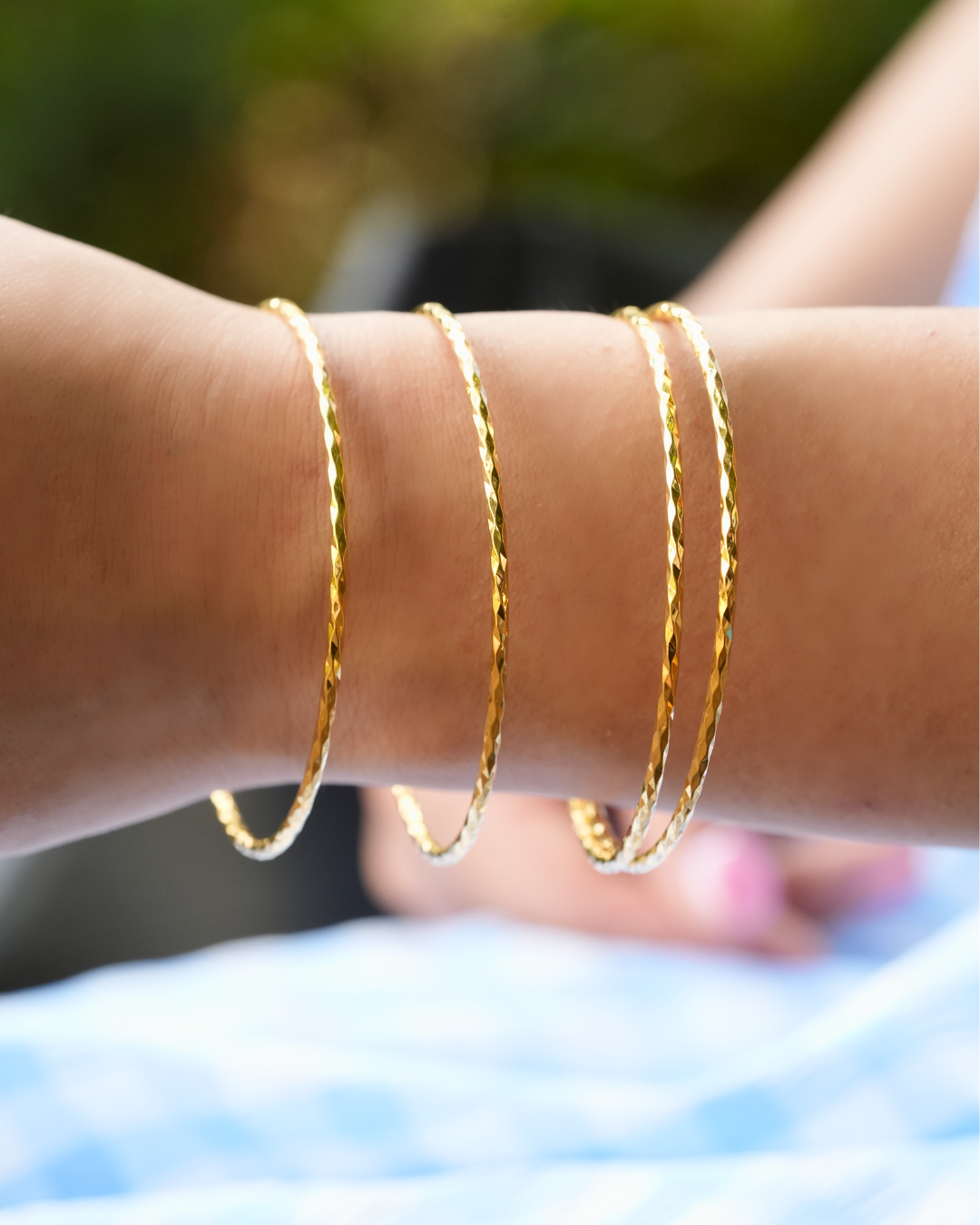 Valencia Bracelet - Set of 2 Bangle