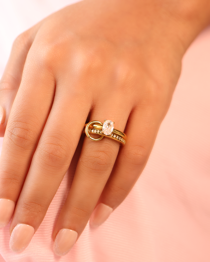 Solenne Diamond Ring