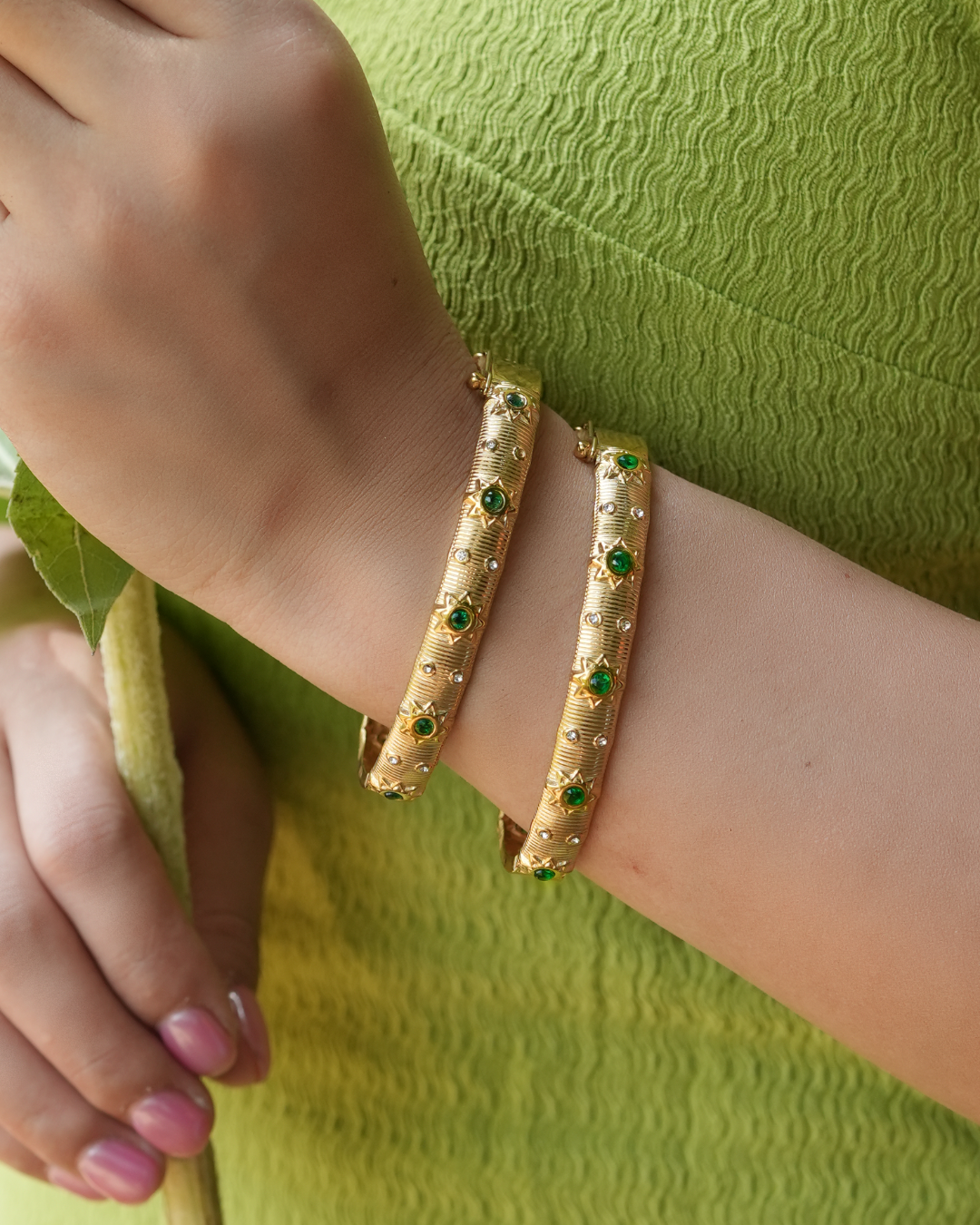 Aleesa Emerald Bracelet