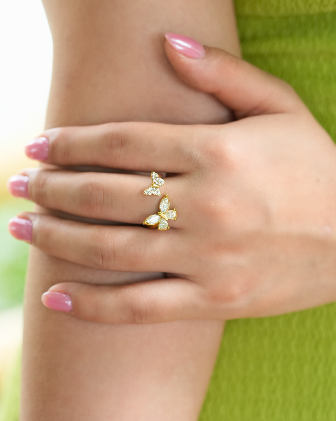 Butterfly Gold Ring