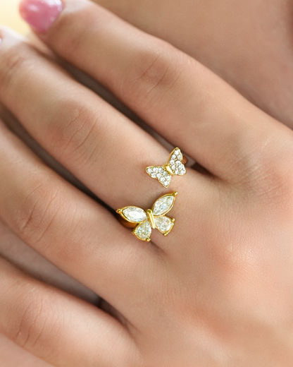 Butterfly Gold Ring