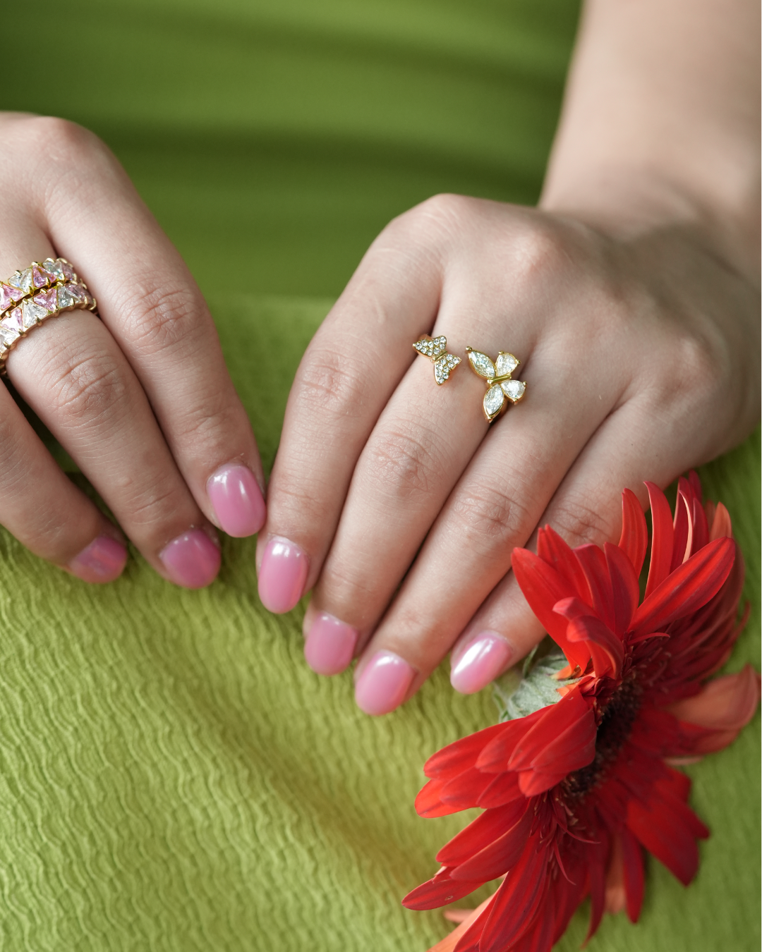 Butterfly Gold Ring
