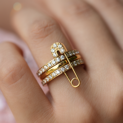 Safety Pin Ring