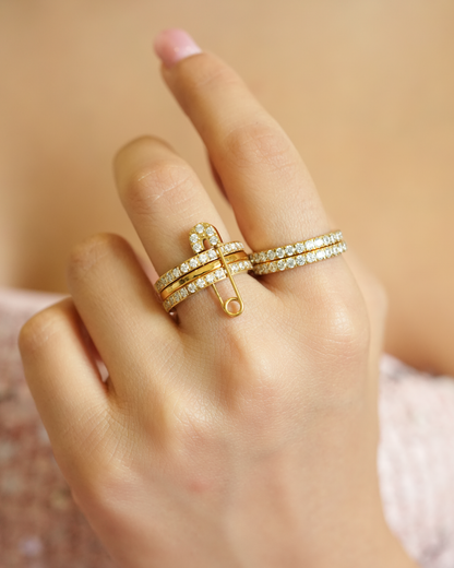 Safety Pin Ring