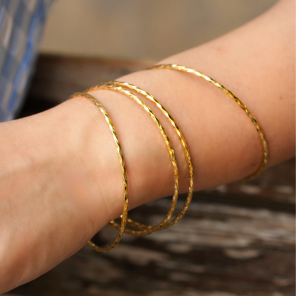 Valencia Bracelet - Set of 2 Bangle