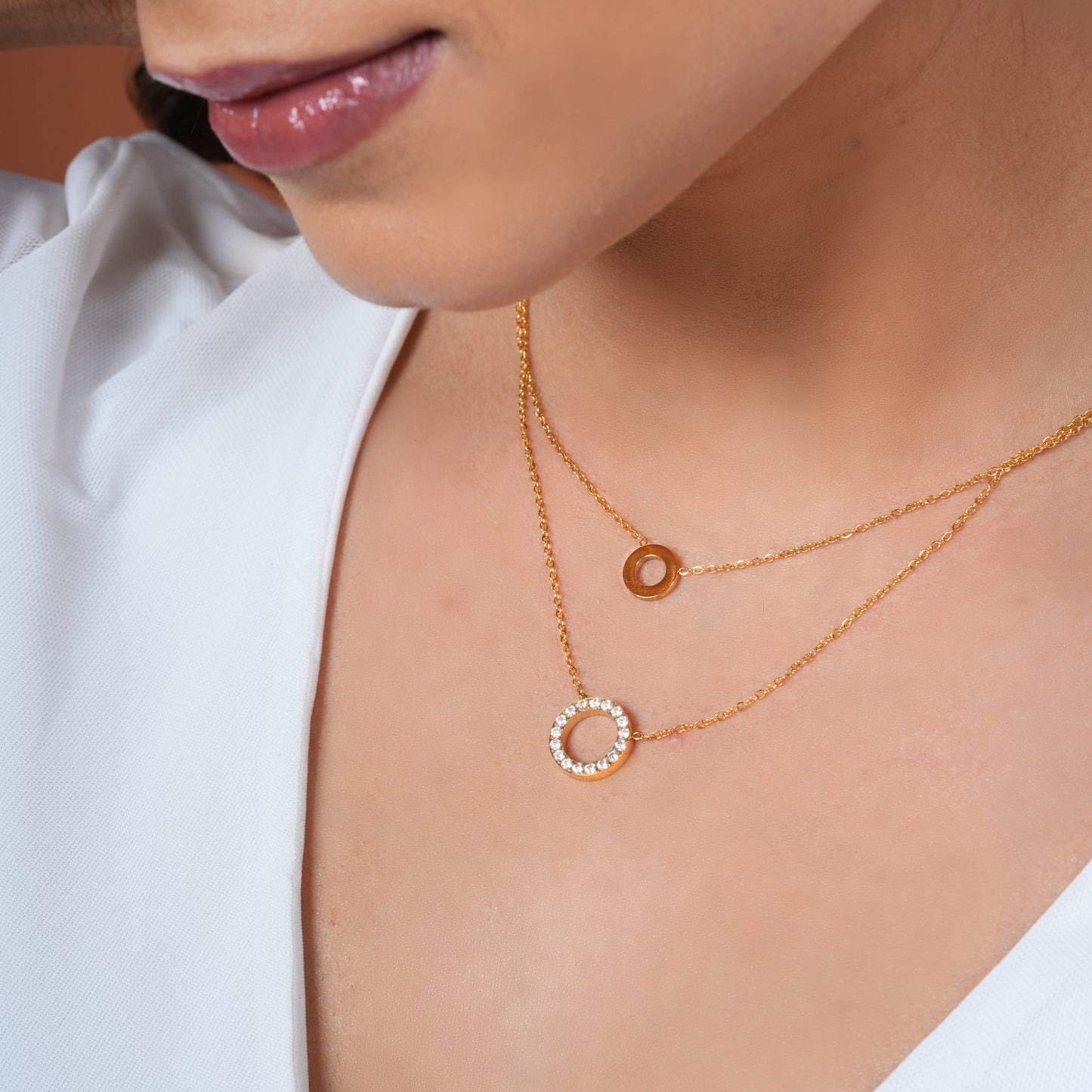 Dual Orbit Necklace