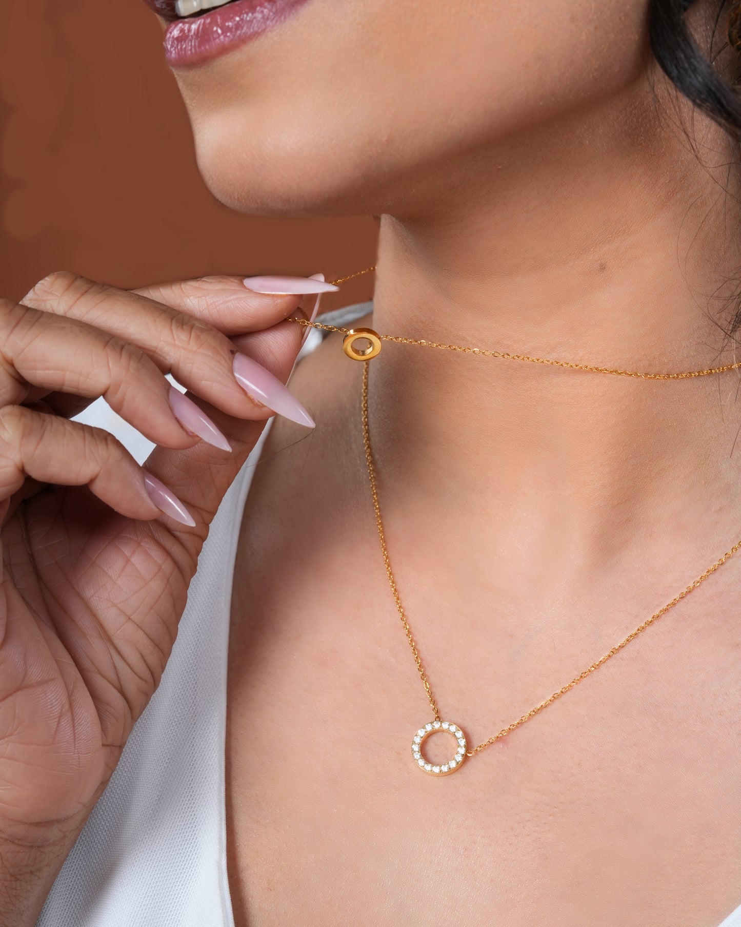 Dual Orbit Necklace