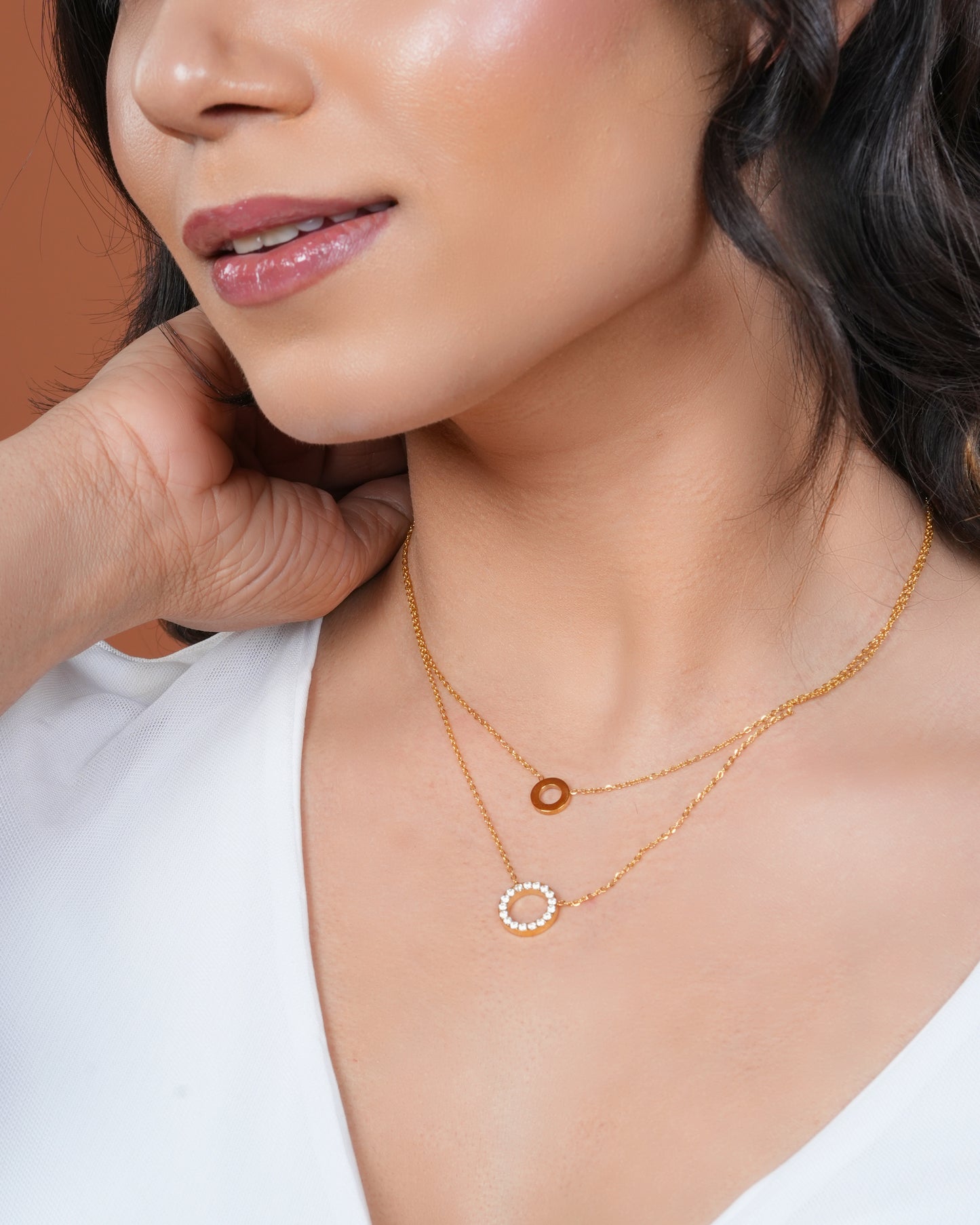 Dual Orbit Necklace
