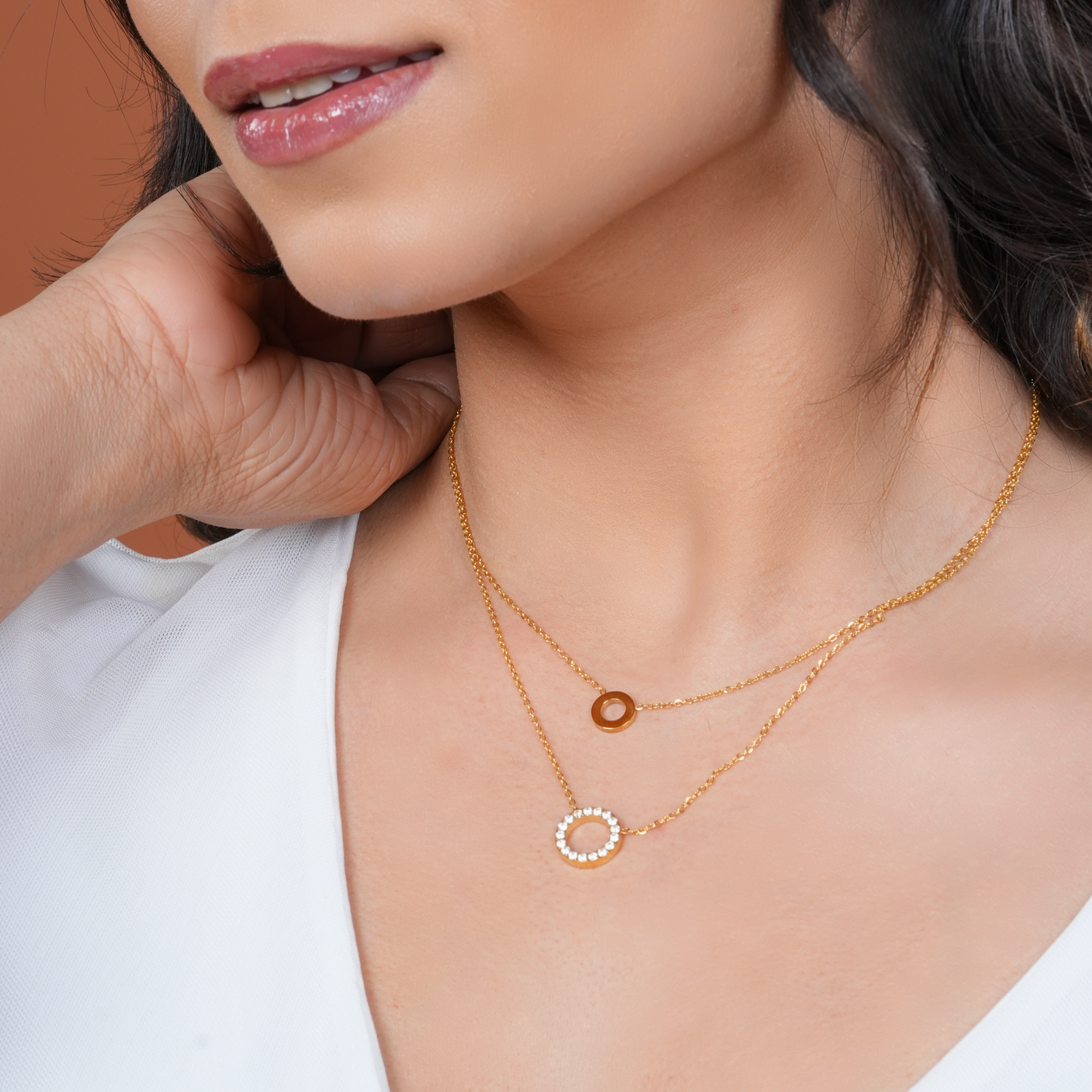 Dual Orbit Necklace