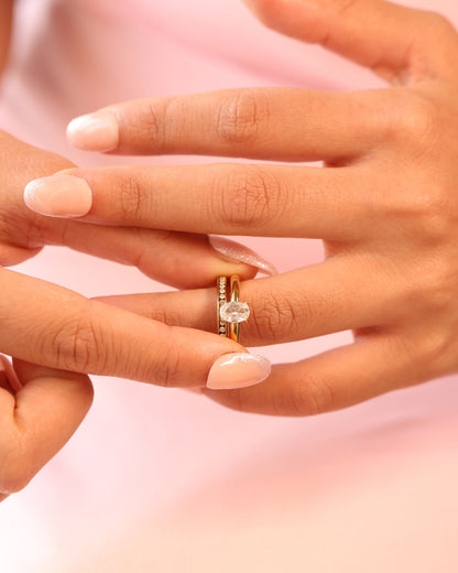 Solenne Diamond Ring