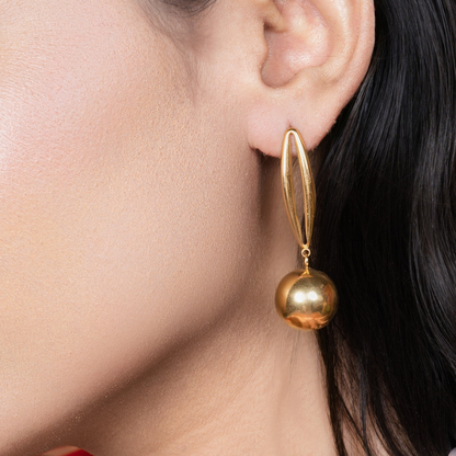 Luna Sphere Drop Earrings