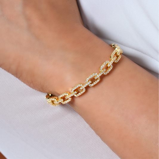 Star Gleam Diamond Cuff bracelet