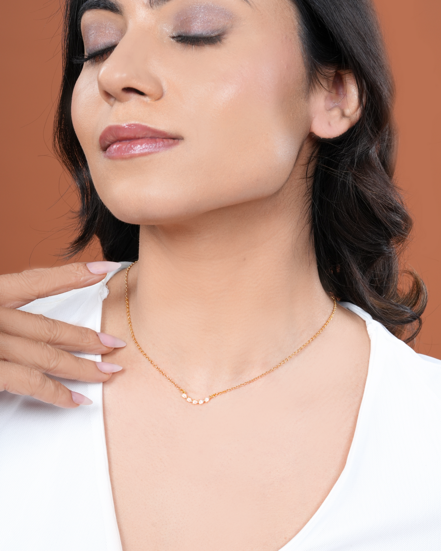 Luminous Diamond Necklace